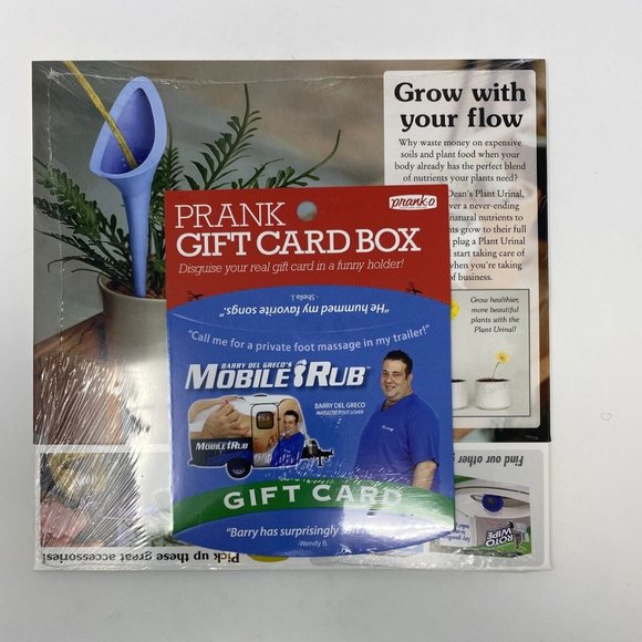 PRANK GIFT BOX PLANT URINAL - Picture 2 of 4